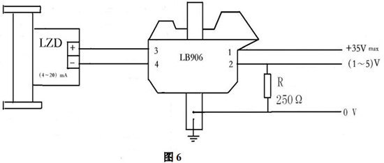 转子流量计防爆接线图