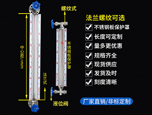 水箱玻璃管液位计